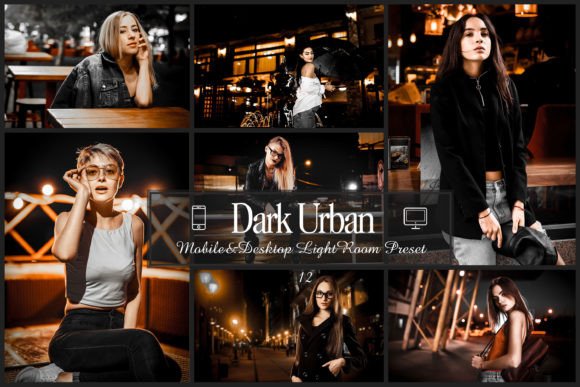 Download 12 Dark Urban Lightroom Presets - Premium Bundle