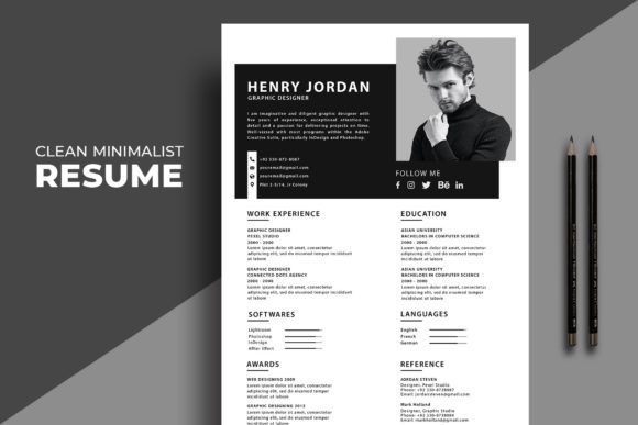 Download Professional Clean Resume CV - Professional clean Collection